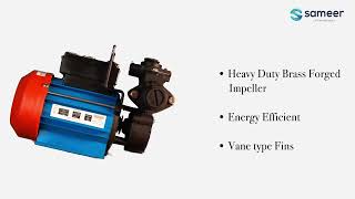 Sameer 0.5HP i-Flo Water Pump