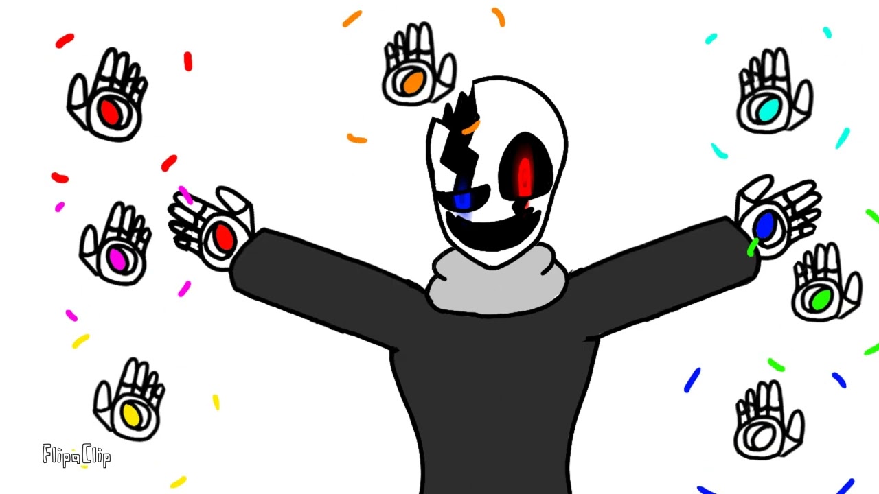 Sans Vs Gaster Animation Youtube