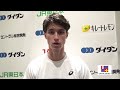 男子400m メルドラム アラン選手コメント