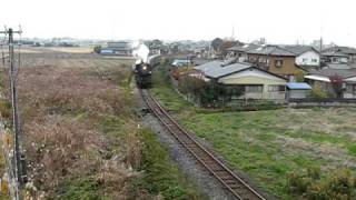 真岡鐵道　C12 66号機　蒸気機関車