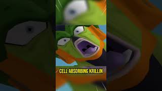 Cell Absorbs Krillin & Immortal Frieza in Dragon Ball Z Budokai #shorts