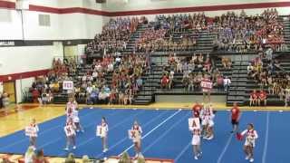 Nixa High School Cheer Regionals July 15  2014