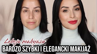 ❤️ Lekcja Makijażu ❤️ Bardzo Szybki i elegancji makijaż na każdą okazję!