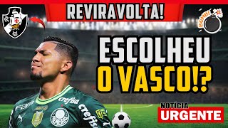 💣 REVIRAVOLTA 🔥 RONY ESCOLHEU O VASCO? 🚨 NOTÍCIA URGENTE