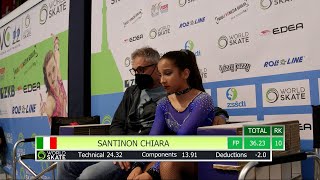 AWC22 - Chiara Santinon - Free: Long Program (16.05.2022)