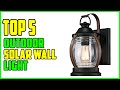 TOP 5: Best Outdoor Solar Wall Light 2022