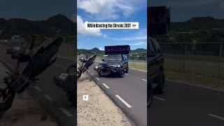 Can this happen when/if the motorcycle rider is wearing ear buds? 🤷‍♂️ #caraudio #fail #wreck #bass