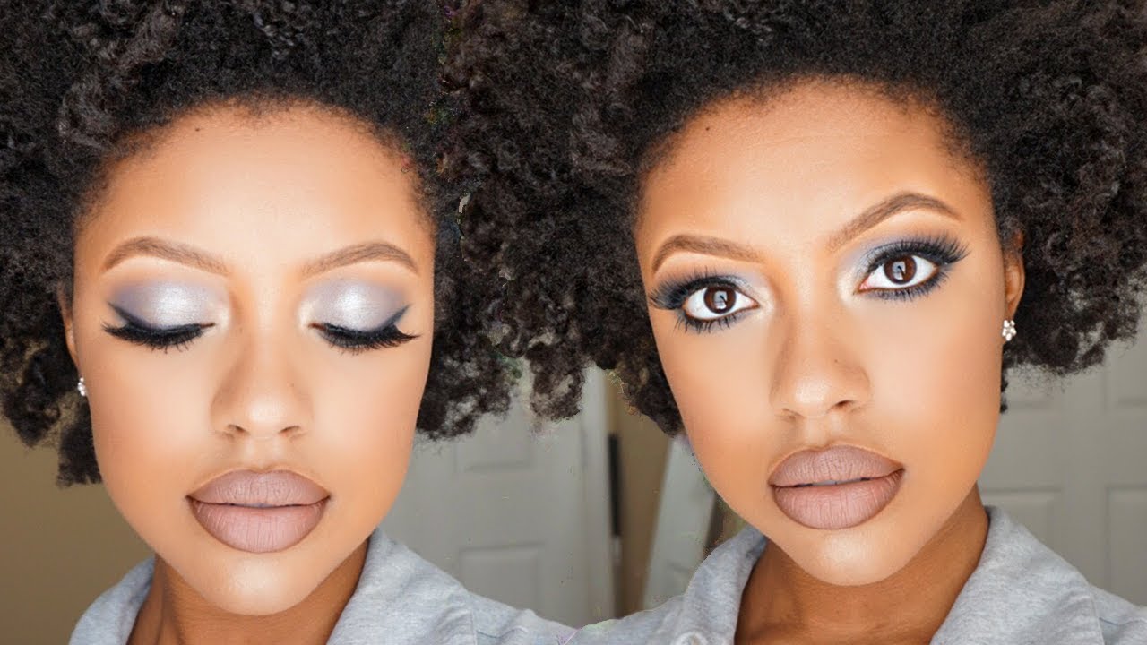 Icy Blue Makeup Tutorial Youtube