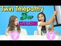 TWIN TELEPATHY CHALLENGE - Slime Edition!!!