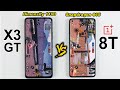 Poco X3 GT vs OnePlus 8T PUBG TEST - Dimensity 1100 vs Snapdragon 865 PUBG MOBILE TEST