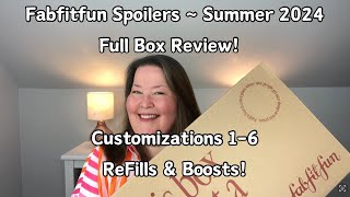 Fabfitfun Complete Box Spoiler Box Review! Summer 2024