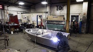 We Built an Aluminium Boat, from Nothing to Sea Trials in 11 Minutes