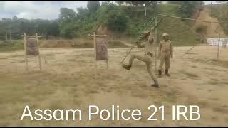 Assam Police 21 IRB By-Net drill 🪖#Statearmedforces 🪖