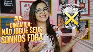 Dinâmica Para Células | NÃO JOGUE SEUS SONHOS FORA - Quebra Gelo