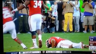 LSU Player Ejected After Cheap Shot Against Wisconsin