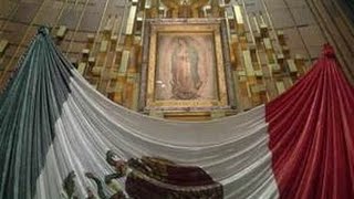 Inside the Shrine of Guadalupe Mexico City