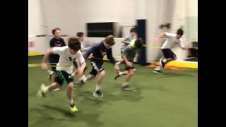 The BLC 2022 boys working on their speed.