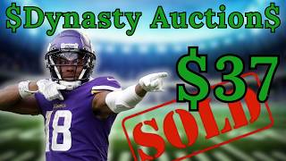 Wait, Auction Drafts Are Easy??? Dynasty Auction Strategy Guide