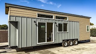 The Most Beautiful Spacious Cedar Ridge XL Tiny House for Minimalist Living