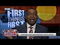 Cris Carter is alarmed by the Cowboys loss to the Jets, talk Texans win  NFL  FIRST THINGS FIRST