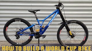 How to build a World Cup Bike - Specialized Gravity Team