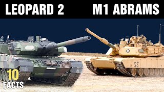 Top 10 Facts About M1 ABRAMS vs LEOPARD 2 Tanks & More
