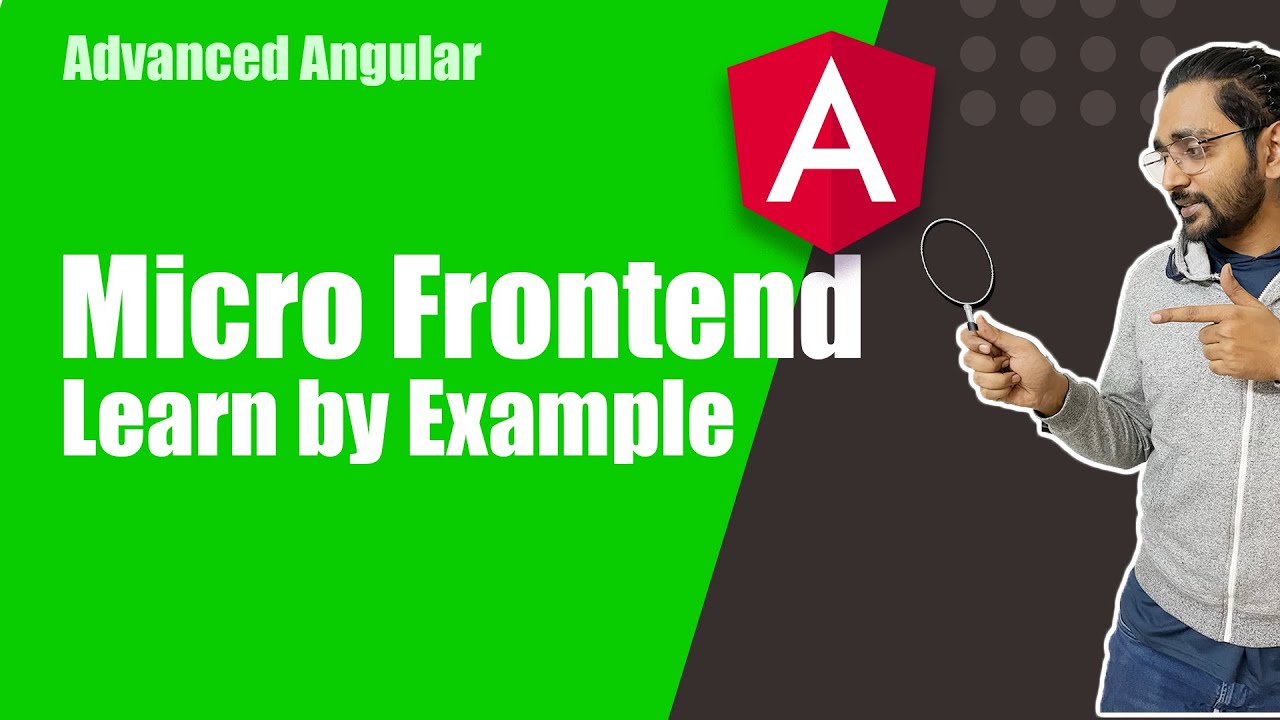 Implement Micro Frontend In Angular - Explanation And Live Demo - YouTube