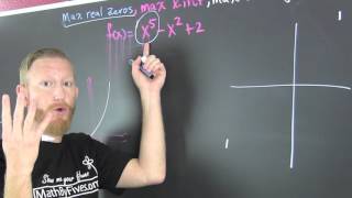 Max Zeros, Max Turining Points, of a Polynomial Function