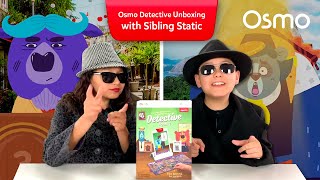 Osmo Detective Unboxing Review with Special Guests Sibling Static