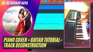 Dil Ko Karaar Aaya | Instrumental Cover | Strumming Tutorial | Capo | Studio One Deconstruction