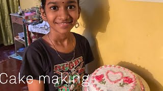 guyss ഞങ്ങൾ കേക്കുണ്ടാക്കി 🍰 ❤️/minnuzz world/video #23