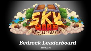 Trying to get on the SkyWars Solo leaderboard!