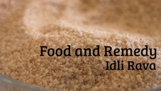 Home made  Brown Rice Rava | Cream of rice | Akki tari |  Rice rava for making idli and upma