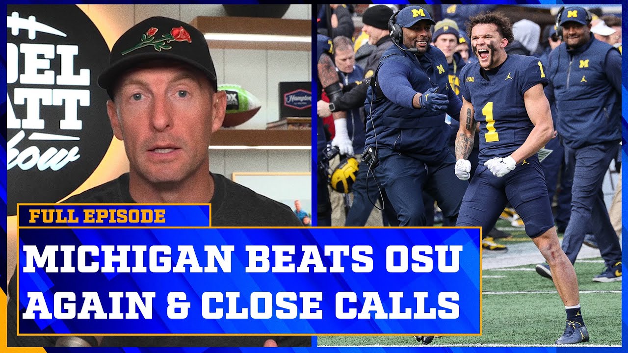 Michigan Beats Ohio State Again, Alabama’s Escape And Washington ...