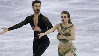 Due to a malfunction of Papadakis's wardrobe overexposed on the ice at the Winter Olympics.