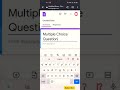 How To Create Google Form || How To Create MCQ Type Questions Form || Part 1