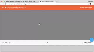 Screencastify Video Editor