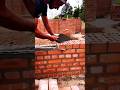 brick working 🧱 | civil construction work | building work #brickwork #brick #construction #shorts