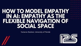 How to model empathy in AI: Empathy as the flexible navigation of social space