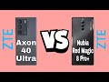 ZTE Axon 40 Ultra Vs ZTE Nubia Red Magic 8 Pro+