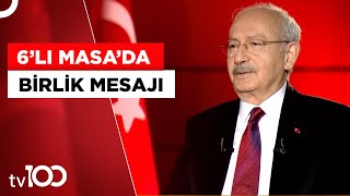 CHP Lideri Kılıçdaroğlu: "Bizim Dağılma Gibi Bir Niyetimiz Yok" | Tv100 Haber