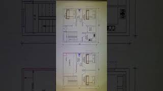 25x25 Feet Double Story Home Design ll 2 Bed room ll 625 sqft Modern House Design