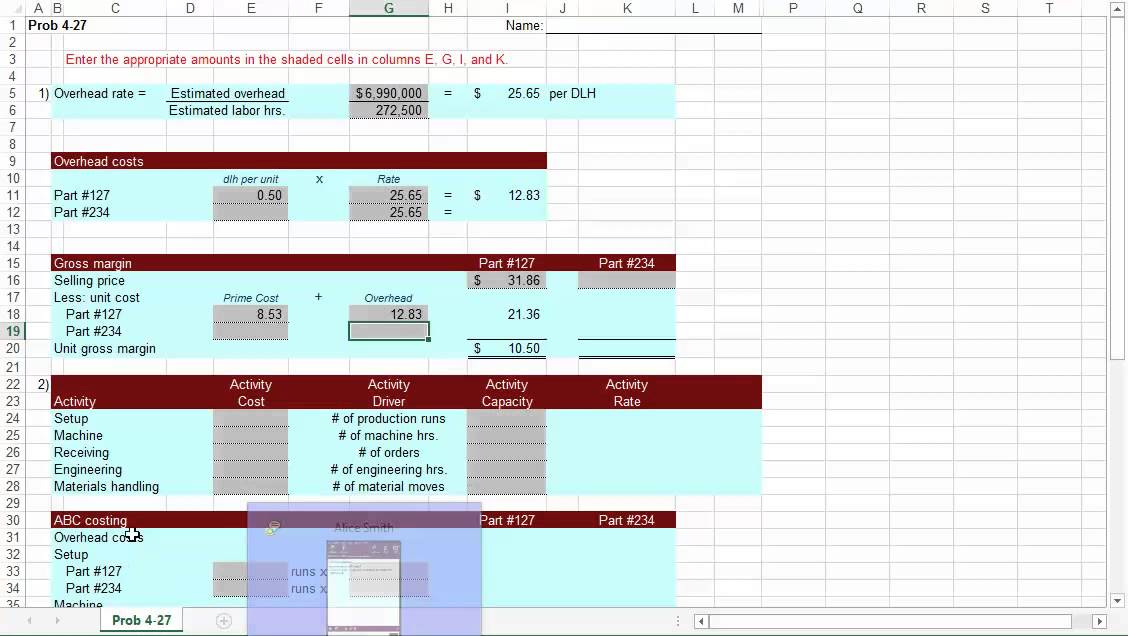 Cost Accounting Chapter 4 Part 4 - YouTube