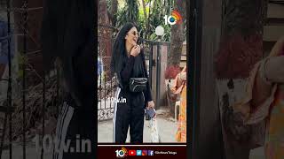 Shruti Haasan Spotted at Bandra in Black Outfit #ShrutiHaasan #10tvet