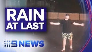 Much needed rain falls on drought stricken parts of NSW | Nine News Australia