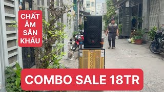 TRI ÂN CUỐI NĂM SALE 50% P13 - LOA KÉO 5 TẤC 6TR - LOA 4 TẤC W15A PLUS - TẶNG BIA TẶNG FULL - Tiso