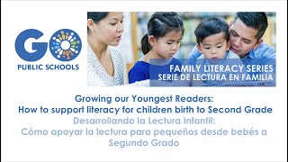 Growing our Youngest Readers: How to support literacy for children birth to Second Grade