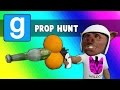 Gmod Prop Hunt Funny Moments - 2 Oranges + Bottle = Win (Garry's Mod Little Hunter Edition)