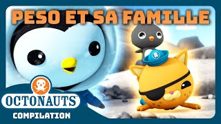 Octonauts - 🐧 Peso et sa famille ❄️ | Épisode spécial Journée mondiale du pingouin | Compilation