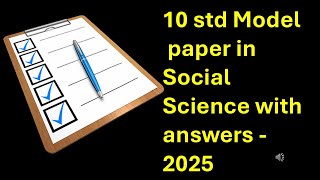 10th Social Science New Model Paper1